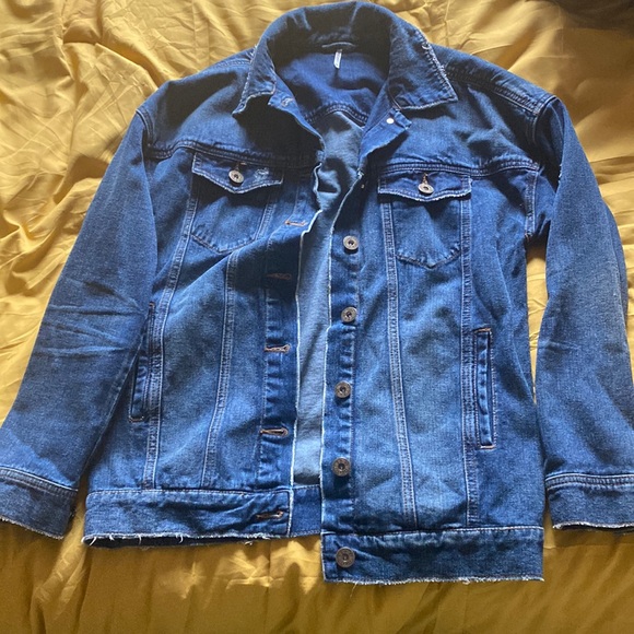 Free People Oversized Jean Jacket